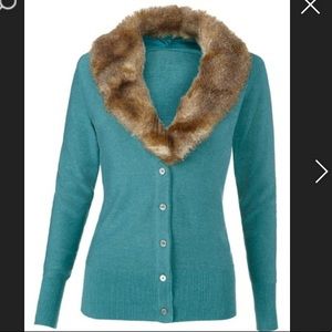 Cabi Tearoom Cardigan size Large